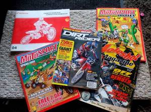 lot 185 image: COLLECTION OF VINTAGE MOTORCROSS MAGAZINES