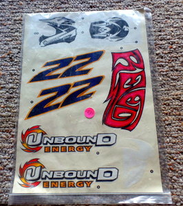 lot 187 image: ASSORTMENT OF RACING DECALS