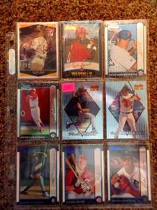 lot 240 image: ASSORTED LOT OF BASEBALL CARDS