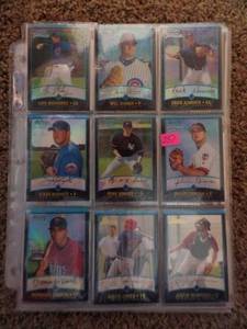 lot 251 image: ASSORTED LOT OF BASEBALL CARDS