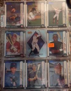 lot 253 image: ASSORTED LOT OF BASEBALL CARDS