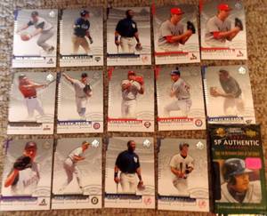 lot 301 image: ASSORTED LOT OF BASEBALL CARDS