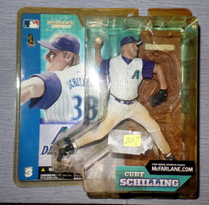 lot 307 image: MCFARLANE FIGURE - ARIZONA DIAMONDBACKS CURT SCHILLING