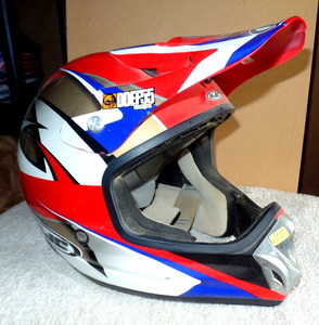 lot 102 image: PROFESSIONAL HJC MOTORCROSS RACING HELMET