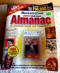 lot 351 image: 2003 BECKETT JUMBO VOLUME PRICE ALMANAC