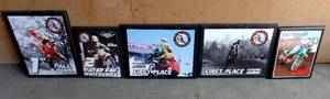 lot 363 image: ASSORTED LOT OF MOTORCROSS RACING AWARDS - GREAT WALL HANGERS