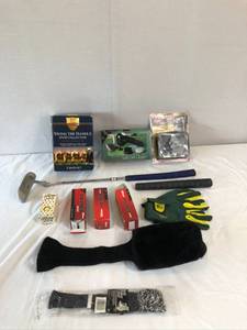 lot 68 image: Golf accessories