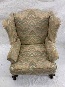 lot 21 image: Wingback Chair