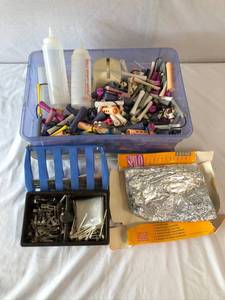 lot 49 image: Hair Perm accessories