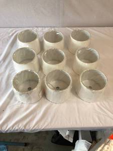 lot 50 image: Lamp shades