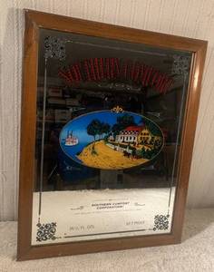 lot 32 image: Souther Comfort mirror