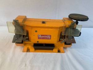 lot 82 image: Vintage McGraw-Edison Bench grinder