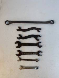 lot 88 image: 7 Various Wrenches