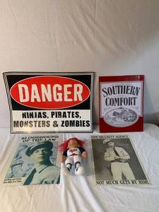 lot 98 image: Man Cave Art
