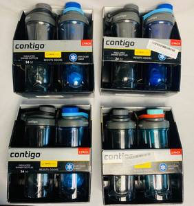 lot 131 image: Contigo shaker bottles