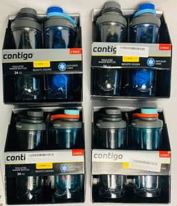 lot 133 image: Contigo shaker bottles