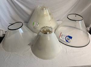 lot 177 image: Cone of Shame collars