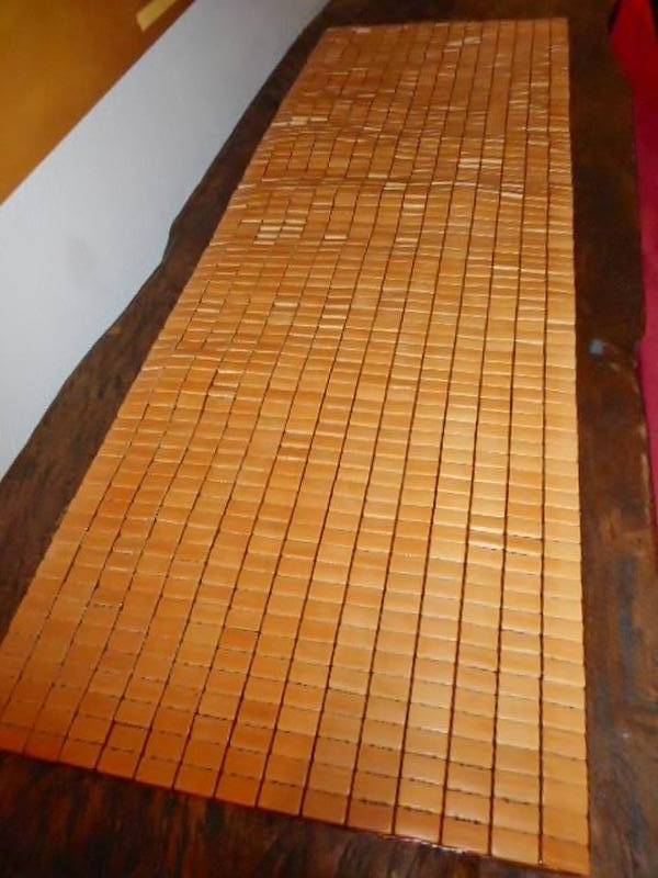 lot 85 image: Chinese bamboo mat