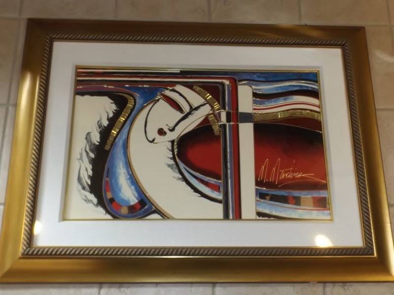 lot 20 image: Signed Eternitys grace Limited edition Martiros Manoukian Serigraph