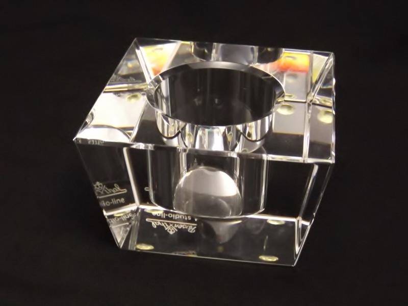 lot 26 image: Rosenthal studio line Crystal candle holder