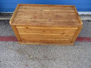 lot 70 image: Tool Box  Toy Box  Hope Chest- Unfinished