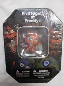 lot 62 image: NEW-Unopened-Five Nights at Freddys FOXY In Collector Tin