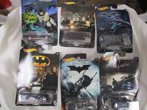 lot 55 image: Hot Wheels, 6-2017 Series 1 To 6 Batman