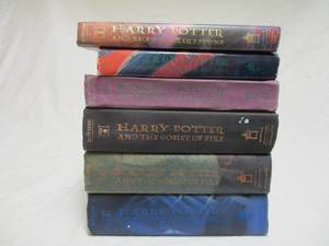 lot 35 image: LOT Of 6-HARRY POTTER BOOKS BY J.K. ROWLING