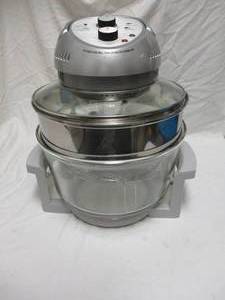 lot 49 image: Big Boss 16 Qt. Oil-Less Fryer With Built-In Timer And Extras