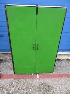 lot 88 image: Double Door, 4-Shelf-Shop Made Cabinet