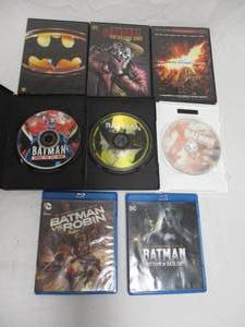 lot 40 image: 8-BATMAN-ASSORTED-DVDS