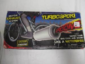 lot 37 image: Turbospoke-Bicycle Exhaust Sound System