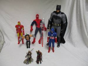 lot 65 image: Lot-Justice league DC Action Figures & Toys, And Others.