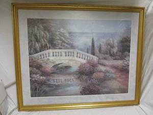 lot 96 image: Estate Garden art print by Vivian Flasch
