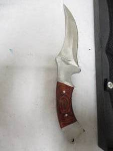 lot 163 image: COBALT- Full Tang, Fixed Blade Hunting Knife With Sheath, In Gift Box