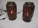 2-Large -Scent Savvy Electric Lumine Stoneware Fragrancer.