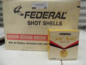 lot 45 image: 6 boxes of empty 12 gauge shells- over 500 empty shells NEW
