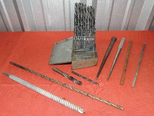 lot 106 image: drill bits, wood bits and more