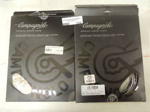 lot 122 image: 2 x conpagnola bicycle cable kit new and gear shift cables