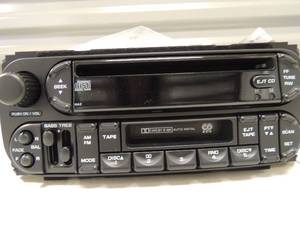 lot 126 image: Brand New Chrysler AMFM CDcassette radio for the car