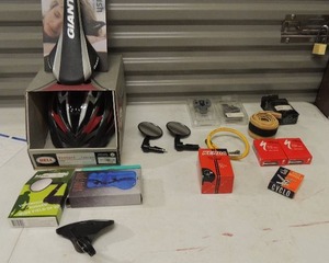 lot 173 image: Lot of NEW bicycle accessories