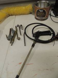lot 228 image: air hoses and adapters of all kinds