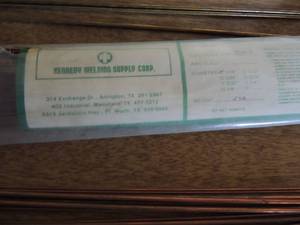 lot 253 image: Various welding rods all sizes