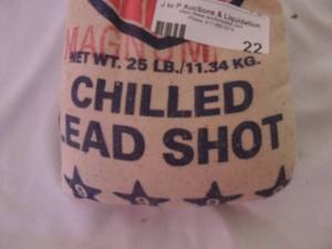lot 22 image: Chill lead shot magnum 9 shot  12.5 LBS