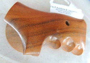 lot 285 image: S&W PISTOL GRIP Wood