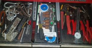 lot 96 image: ASSORTED TOOLS AS SHOWN.