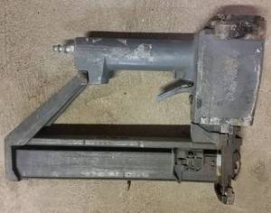lot 153 image: AIR POWER NAILER AS SHOWN.