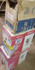 lot 156 image: LOT OF VARIOUS TYPES OF CABLE IN BOXES AS SHOWN.