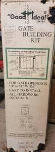 lot 160 image: LOT OF 2 GATE BUILDING KITS IN BOXES AS SHOWN. YOU ARE BIDDING BY THE PIECE.