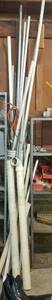 lot 169 image: LOT OF ASSORTED PIPING AS SHOWN.